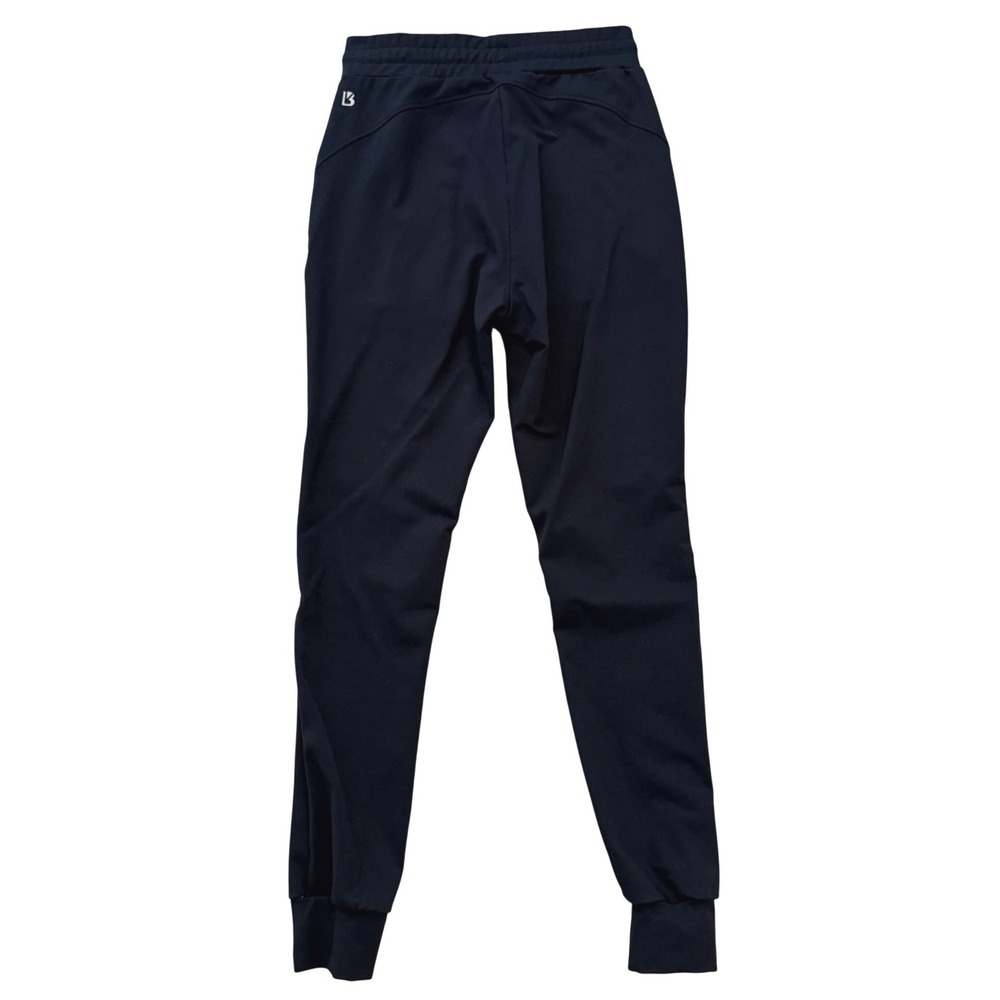 Buffbunny Collection Joggers Womens Small Black Tapered Activewear Pants - Picture 2 of 7